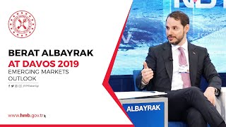 Berat ALBAYRAK at Davos 2019 Emerging Markets Outlook [upl. by Salaidh]