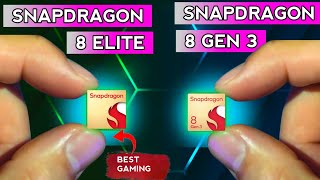 Snapdragon 8 Elite vs Snapdragon 8 Gen 3 Benchmark amp Performance Showdown [upl. by Sairtemed]