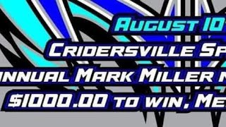 UAS 1k to win Cridersville Speedway 8102024 [upl. by Eno483]