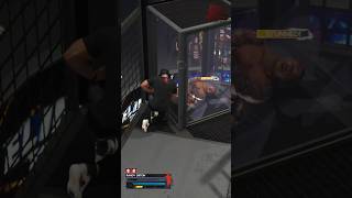 WWE 2K24 Roman Reigns Breaks Glass On Randy Orton in Elimination Chamber Match wwe [upl. by Irec627]