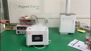 HyperCare Life humidifier Exploring factory testing [upl. by Delmore]