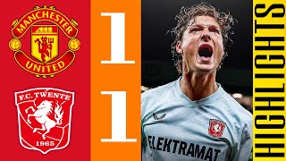 Sam Lammers Goal  Manchester United vs Twente 11  UEFA Europa League 2425 [upl. by Kcirreg]