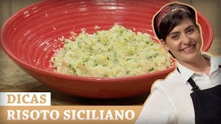 RISOTO DE LIMÃO SICILIANO com Izabel  DICAS MASTERCHEF [upl. by Seftton313]