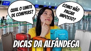 QUAL O LIMITE DE COMPRAS COMO FUNCIONA A ALFÂNDEGA [upl. by Purpura]