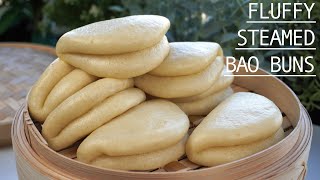 Steamed Bao Buns 🥯 Perfect Fluffy Bread  Easy NoOven Bread [upl. by Wilson]