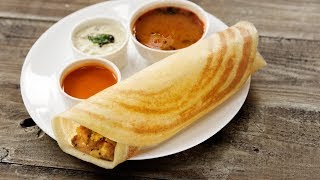 Crispy Masala Dosa Recipe  Tricks amp Tips For Dosai with Batter CookingShooking [upl. by Wildon]