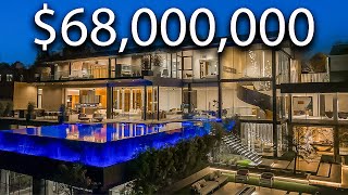 Touring a Luxurious Glass Mega Mansion That Will SHOCK You [upl. by Leinahtan]