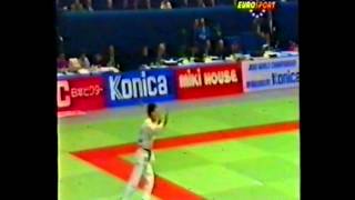 Ben Spijkers Fabien Canu 86 kg World Championships Belgrade 1989 [upl. by Ardekahs]