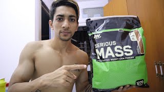 ON SERIOUS MASS GAINER IN 5 DAYS INCREASING SIZE ND WEIGHT [upl. by Wolf233]