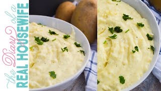 Cream Cheese Mashed Potatoes  The Diary of a Real Housewife [upl. by Ursola]