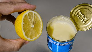 Mix a lemon with condensed milk Youll be shocked Dessert in 3 minutes No cooking [upl. by Ozzie975]