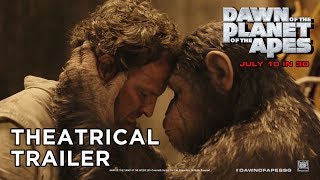 Dawn of the Planet of the Apes Official Trailer in HD 1080p [upl. by Yllom]