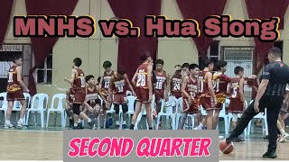 Mandurriao NHS vs Hua Siong  2nd Quarter  Iloilo Schools Sports Developmental League [upl. by Nirtiac]