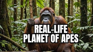 Orangutans Masters of ToolUse The REAL Planet of the Apes [upl. by Yentterb]