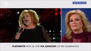 Platinette interpreta Iva Zanicchi quotTestarda io la mia solitudinequot  Tale e Quale Show 07102017 [upl. by Kenji]