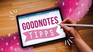 GOODNOTES amp iPad Tipps  Welche GrößeSpeicher ohne Rand drucken Dokumente wiederherstellen uvm [upl. by Reese819]