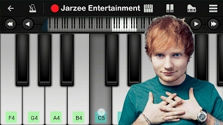 Ed Sheeran  Shape Of You  Mobile Perfect Piano Tutorial [upl. by Akkahs]