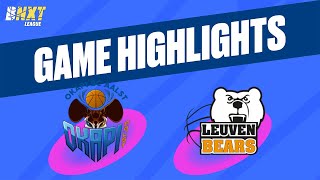 Okapi Aalst vs Stella Artois Leuven Bears  Game Highlights [upl. by Lesser]