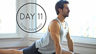 Day 11 Total Yoga Body Challenge  Restorative Day or Bedtime Yoga  Yoga Dose [upl. by Adlai]