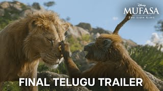 Mufasa The Lion King  Final Telugu Trailer  In Cinemas December 20 [upl. by Madella503]