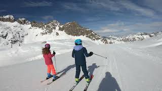 Passo Tonale and Ponte Di Legno skiing February 2023 [upl. by Zelikow]