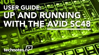 User Guide  Avid SC48  Menu System [upl. by Giglio920]