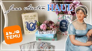 Cazando ofertas en Temu │ Jane Austen 🫖💕 [upl. by Ruhtra]