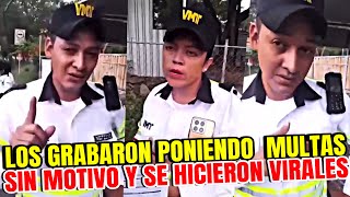 HICIERON VIRALES A GESTORES DE TRÁNSITO QUE PONÍAN ESQUELAS SIN DAR EXPLICACIONES [upl. by Mitzie222]