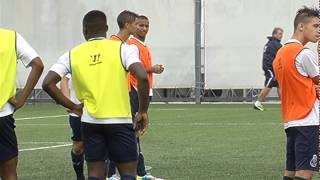 Formação Sub19  João Costa e Verdasca antv G VicenteFC Porto 1ª fase 7ª j 19092014 [upl. by Hildegarde959]