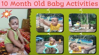 10 Month Old Baby Activities 🥰 Baby Activities trending babydevlopment dddivyantvlogs shorts [upl. by Elagibba]