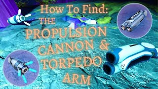 How To Find The Prawn PROPULSION CANNON ARM amp TORPEDO ARM Fragments  Subnautica Below Zero [upl. by Sitoiyanap]