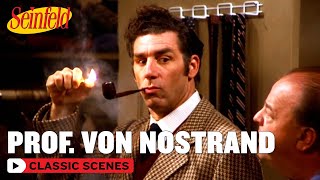 Kramer Invents Professor Von Nostrand  The Nose Job  Seinfeld [upl. by Yerbua]