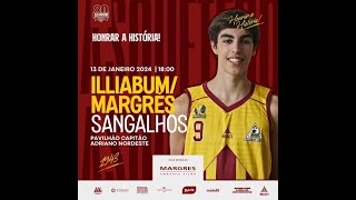 ILLIABUM  MARGRES vs SANGALHOS DC  Campeonato PROLIGA 202324 [upl. by Adiasteb631]