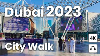 Dubai 🇦🇪 City Walk  4K  Walking Tour [upl. by Smada]