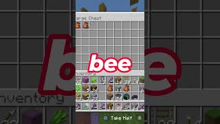 BEES amp BUNDLES minecraft bundles bees update [upl. by Lashoh]