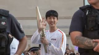 BTS Jins Olympic Torch Relay Sparks Massive KRW 123 Trillion Boost in Kpop Overseas Sales [upl. by Cheyne]