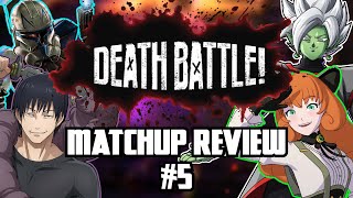 Ranking amp Reviewing Death Battle Matchups Episode 5 [upl. by Ekenna533]