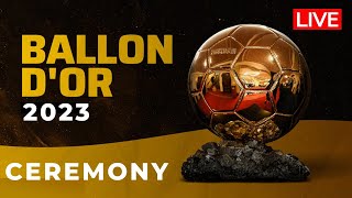 Ballon dOr 2023 Award Ceremony Live Streaming Messi Mbappe Haaland [upl. by Retnuh750]