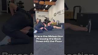 Dead Bug Mistake Pt 2 Use these strengthen your core and keep your back strong coreworkout [upl. by Fording]