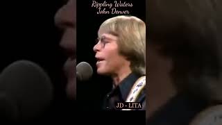 Rippling Waters Live gentle and loving  John Denver at his best 1979song music johndenver [upl. by Akinihs]