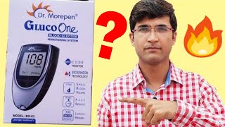 Dr Morepen Glucose Monitor bg03  Unboxing amp Review amp Demo  Best Glucose Meter 2020 [upl. by Sivert]