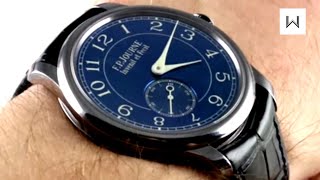 PreOwned FP Journe Chronometre Bleu Luxury Watch Review [upl. by Ibrahim]