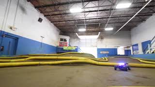 Losi 110 TENACITY DB on RC Excitement Indoor Track [upl. by Zaob]