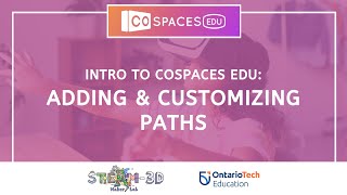 Intro to CoSpaces  Adding amp Customizing Paths [upl. by Yelsha]