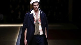 Prada  Fall Winter 20162017 Full Fashion Show  Menswear [upl. by Jeu855]