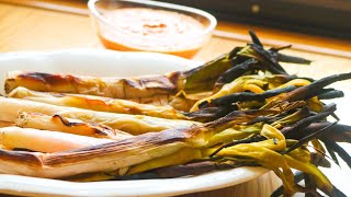 CALÇOTS AL HORNO CON SALSA ROMESCO [upl. by Anayk]