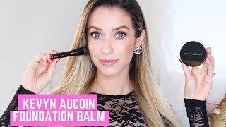 NEW KEVYN AUCOIN FOUNDATION BALM UNBOXING amp FIRST IMPRESSION [upl. by Lessard]