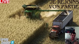 FARMING SIMULATOR 22  NON DE LA PARTIE  DYFARMER YOUTUBE LIVE VENEZ  ABONNEE 243260 [upl. by Guillema24]