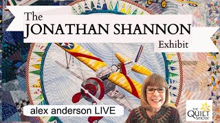 Alex Anderson LIVE  The Jonathan Shannon Exhibit [upl. by Alleon]