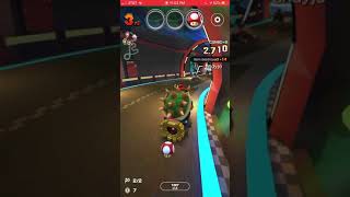 Mario Kart Tour  3DS Neo Bowser City  150cc Gameplay 6728 pts [upl. by Alpert]